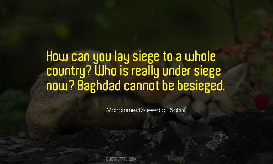 Mohammed Saeed Al-Sahaf Quotes #1693057