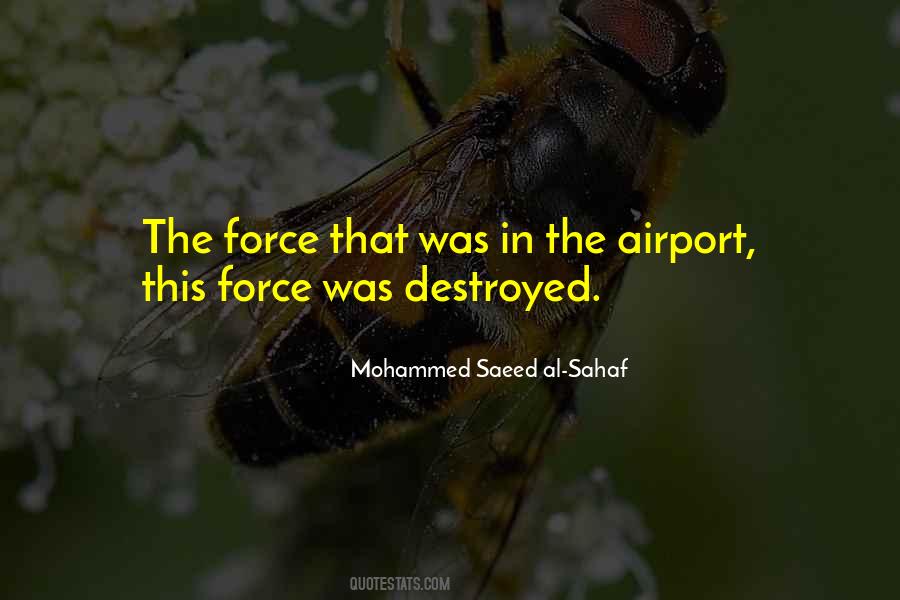 Mohammed Saeed Al-Sahaf Quotes #213693