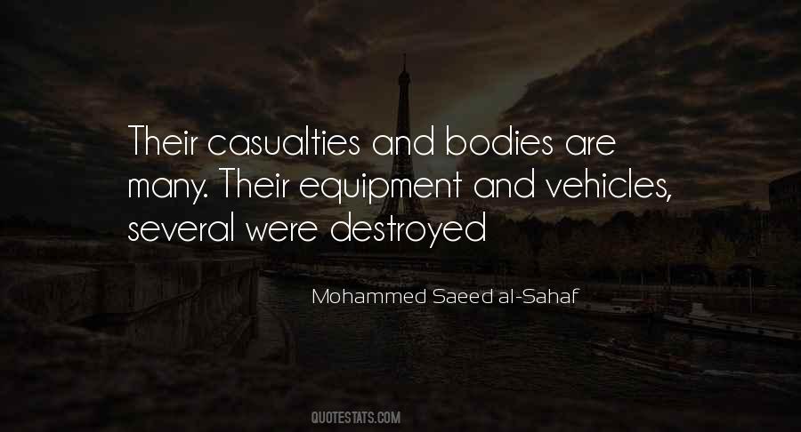 Mohammed Saeed Al-Sahaf Quotes #266546