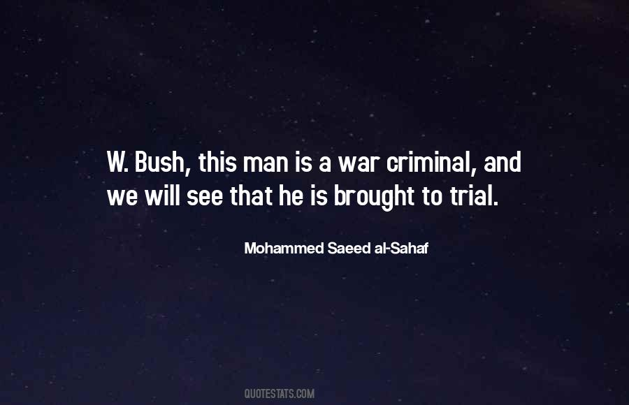 Mohammed Saeed Al-Sahaf Quotes #680822