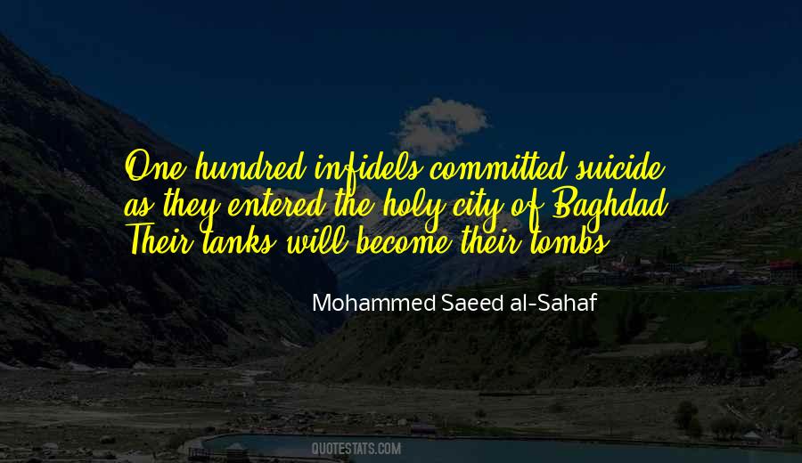 Mohammed Saeed Al-Sahaf Quotes #733315