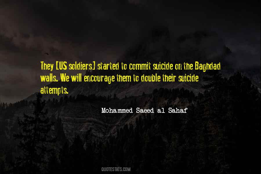 Mohammed Saeed Al-Sahaf Quotes #956439