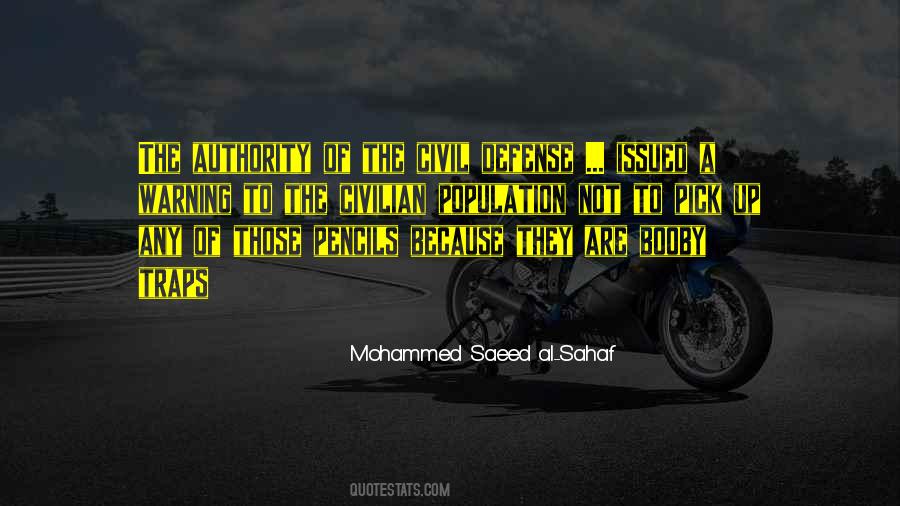 Mohammed Saeed Al-Sahaf Quotes #982299