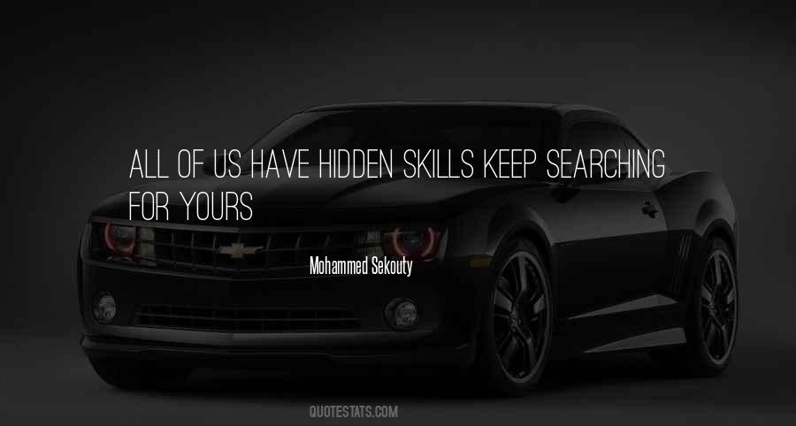 Mohammed Sekouty Quotes #1335287