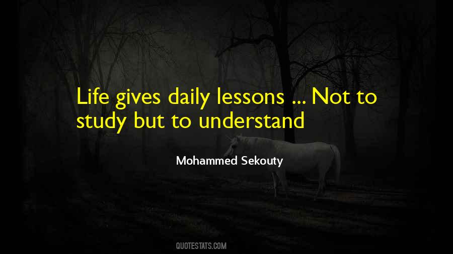 Mohammed Sekouty Quotes #30436