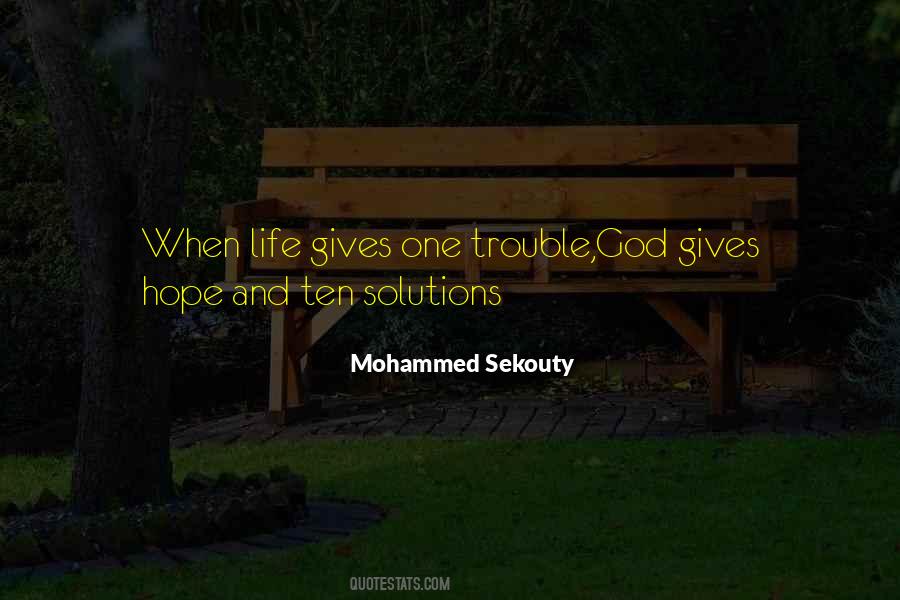 Mohammed Sekouty Quotes #384236