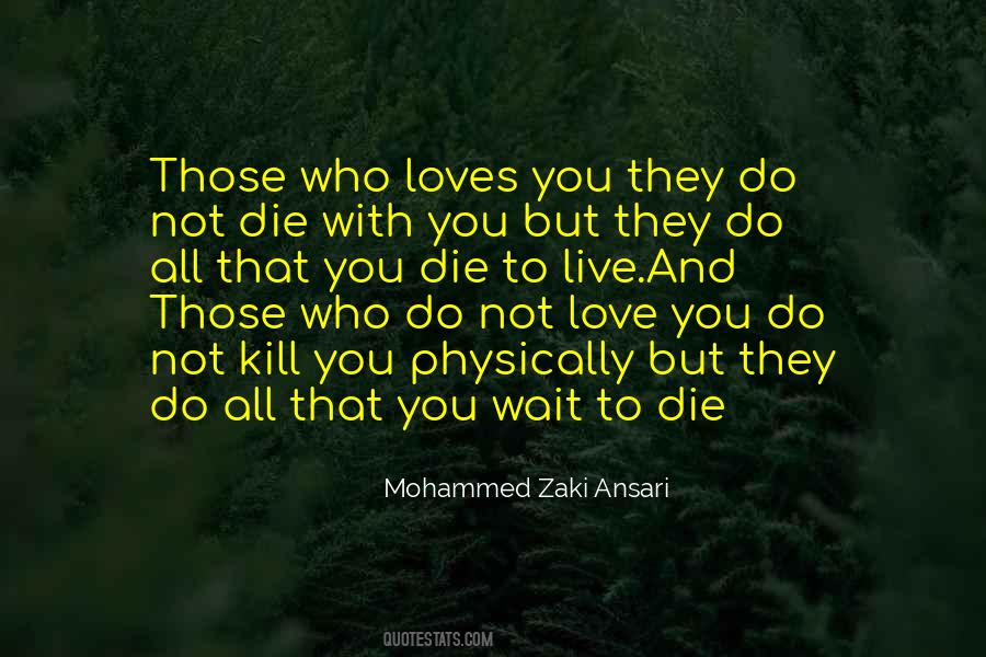 Mohammed Zaki Ansari Quotes #1116287