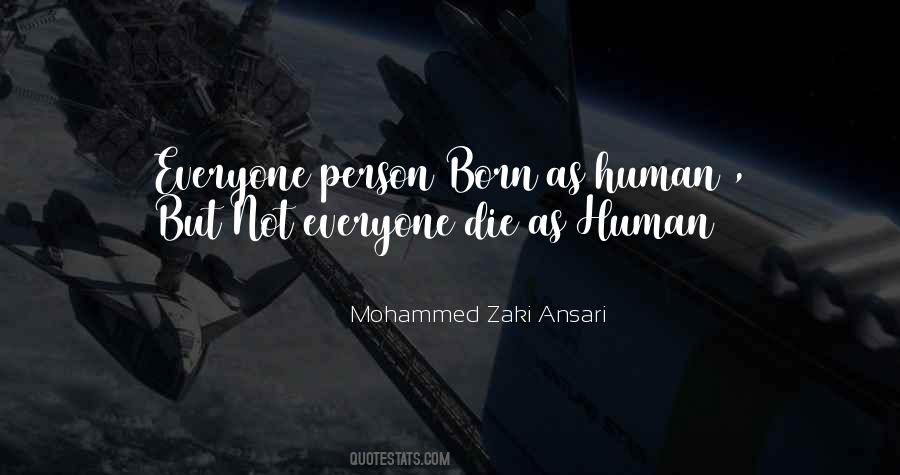 Mohammed Zaki Ansari Quotes #1121308