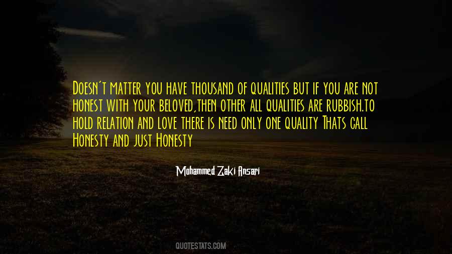 Mohammed Zaki Ansari Quotes #1861039