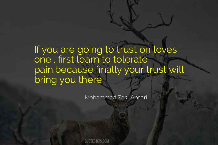 Mohammed Zaki Ansari Quotes #410889