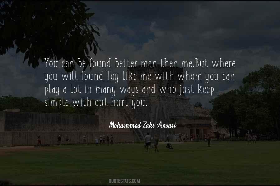 Mohammed Zaki Ansari Quotes #72160