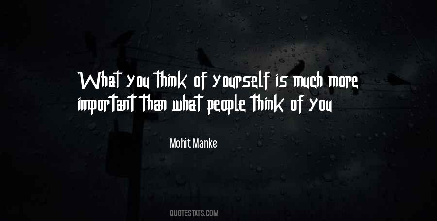 Mohit Manke Quotes #529029