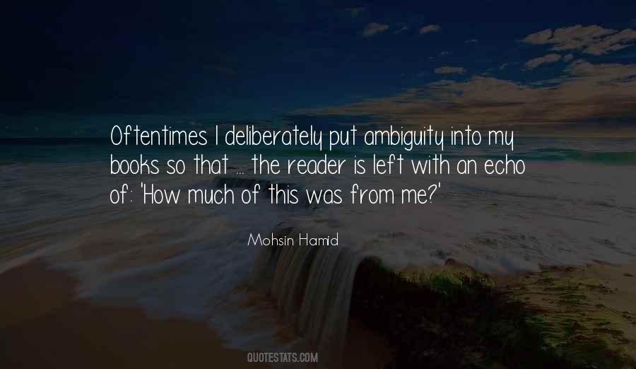 Mohsin Hamid Quotes #166870
