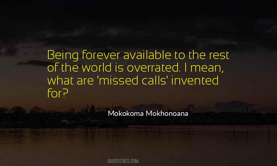 Mokokoma Mokhonoana Quotes #1769058