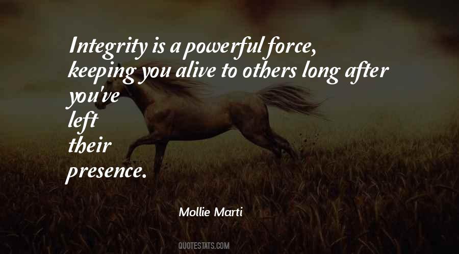 Mollie Marti Quotes #1179819