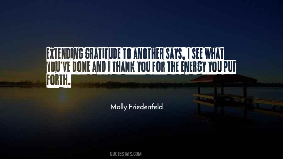 Molly Friedenfeld Quotes #956043