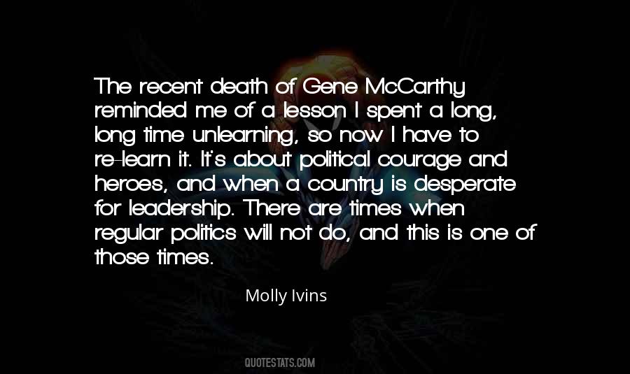Molly Ivins Quotes #4918