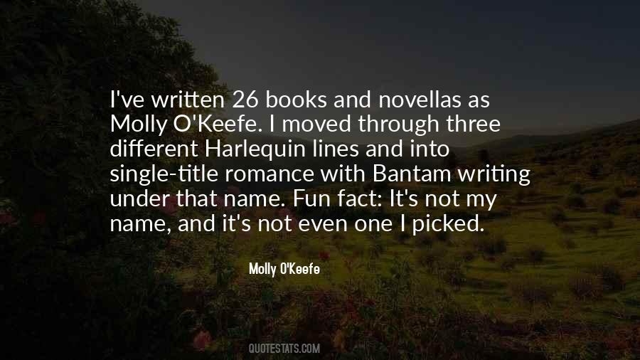 Molly O'Keefe Quotes #377894