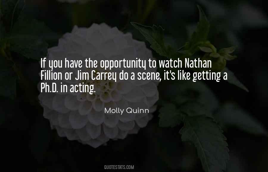Molly Quinn Quotes #936910
