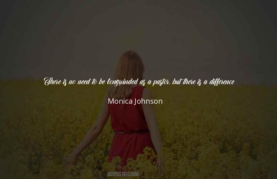 Monica Johnson Quotes #132449