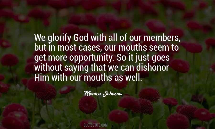 Monica Johnson Quotes #1426509