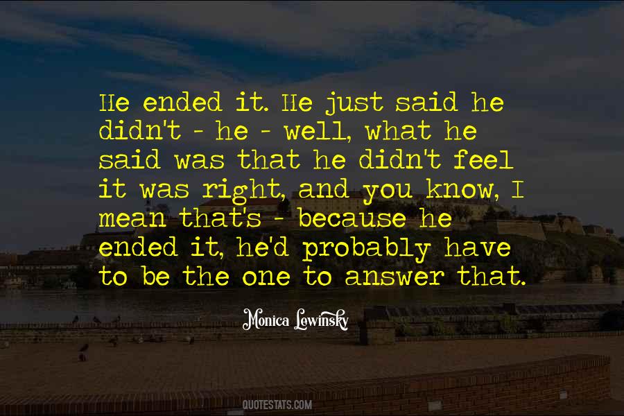 Monica Lewinsky Quotes #1817756