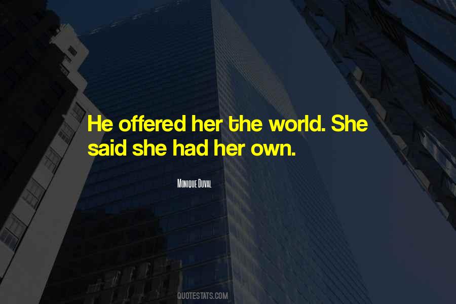 Monique Duval Quotes #901792 Monique Duval Quotes #901792