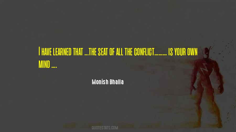 Monish Bhalla Quotes #1739480