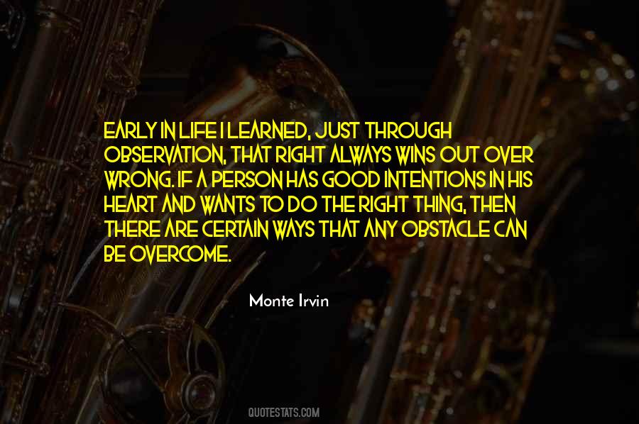 Monte Irvin Quotes #1385590