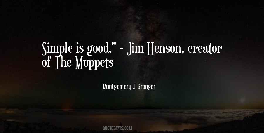 Montgomery J. Granger Quotes #1617060