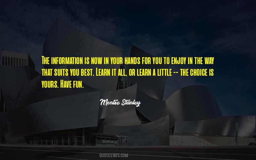 Montse Stanley Quotes #1415436 Montse Stanley Quotes #1415436