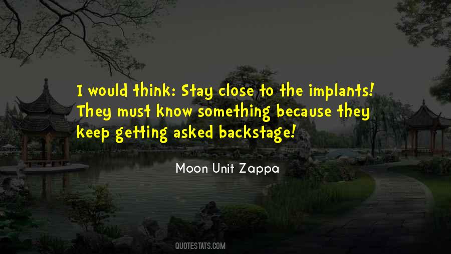 Moon Unit Zappa Quotes #1756720