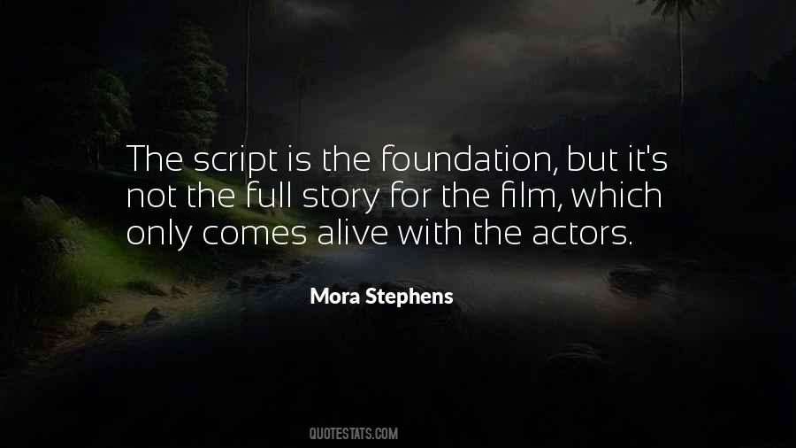 Mora Stephens Quotes #733210