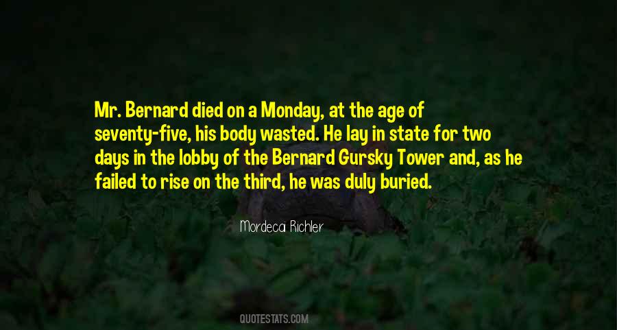 Mordecai Richler Quotes #1191279