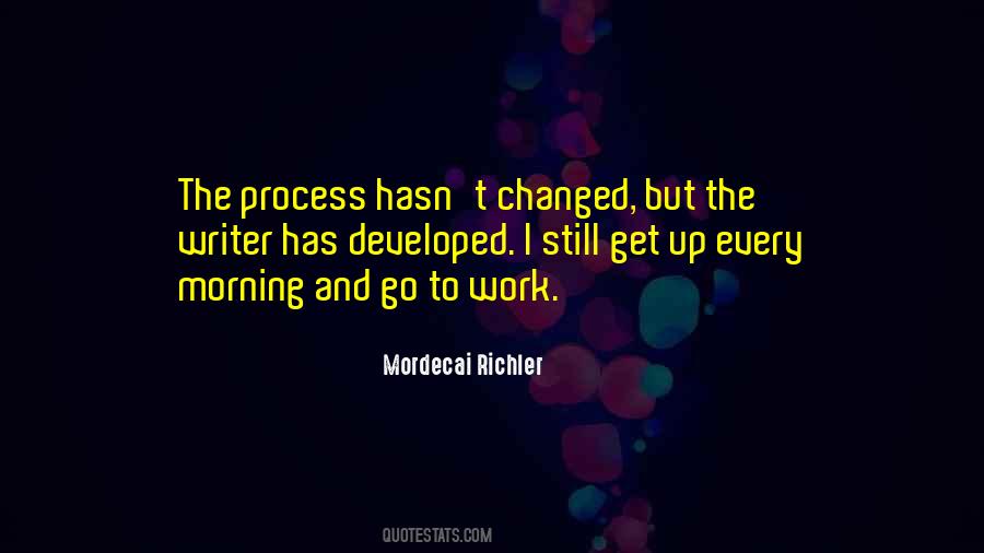 Mordecai Richler Quotes #1293365