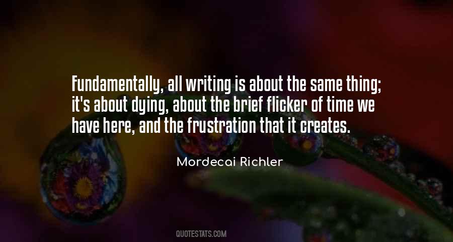 Mordecai Richler Quotes #20936