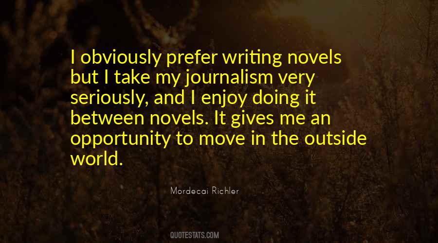 Mordecai Richler Quotes #241827