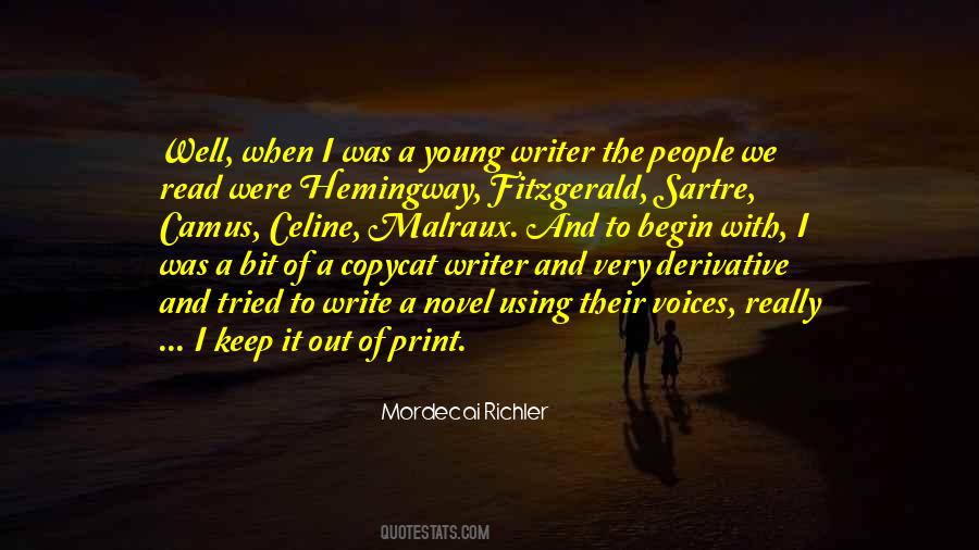 Mordecai Richler Quotes #74527