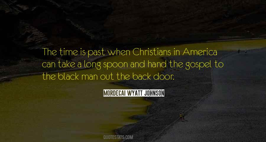 Mordecai Wyatt Johnson Quotes #1448483