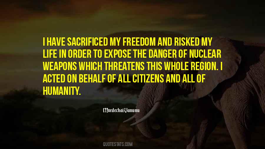 Mordechai Vanunu Quotes #1413087