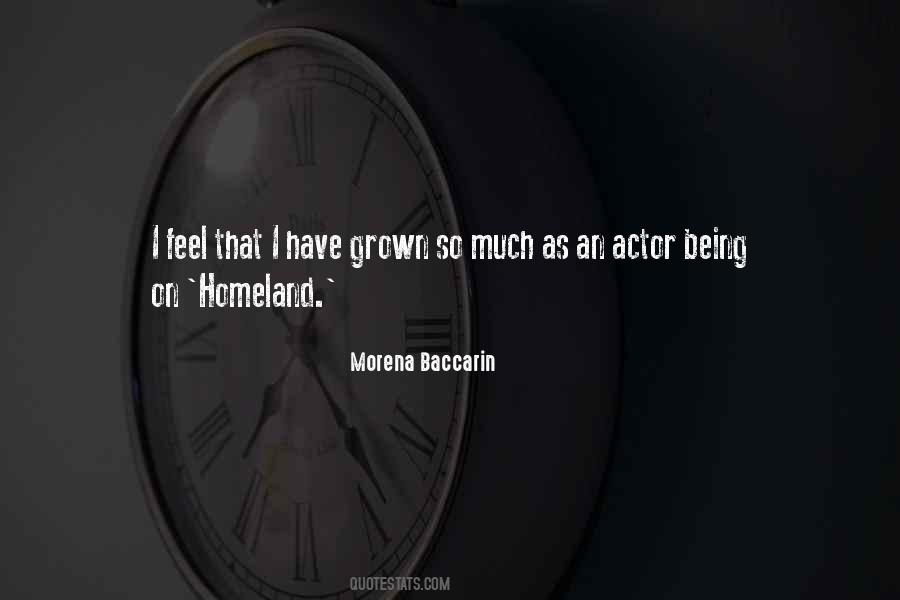 Morena Baccarin Quotes #420954