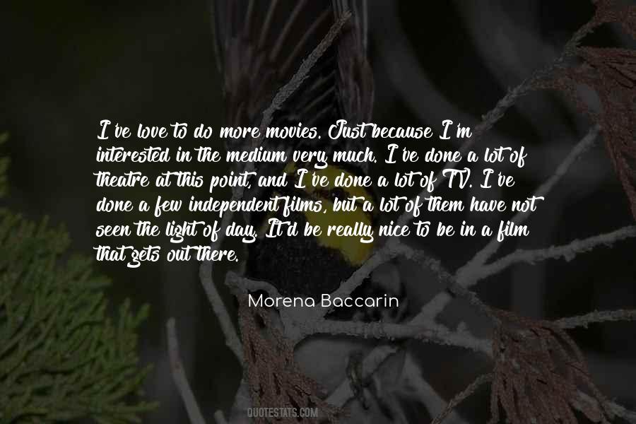 Morena Baccarin Quotes #806766