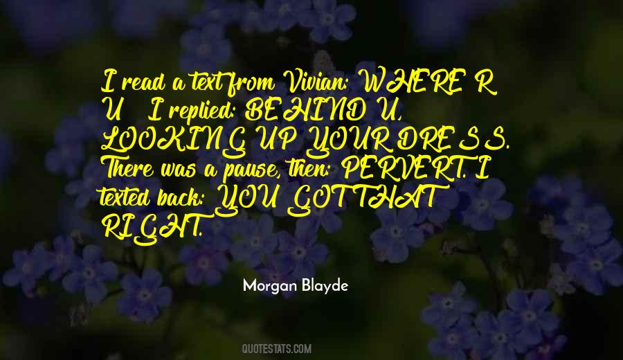 Morgan Blayde Quotes #1133278