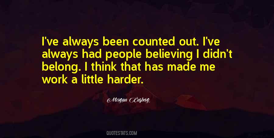 Morgan Ensberg Quotes #1106212