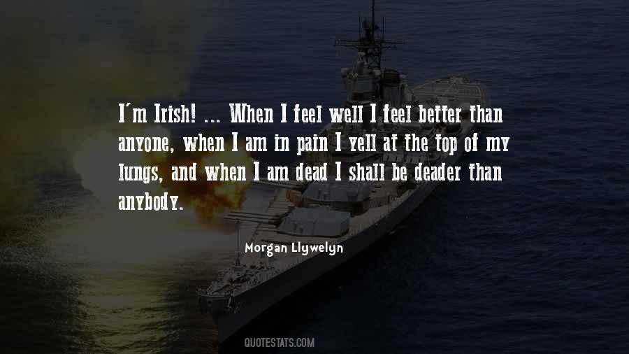 Morgan Llywelyn Quotes #485898 Morgan Llywelyn Quotes #485898