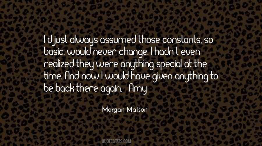 Morgan Matson Quotes #1095344