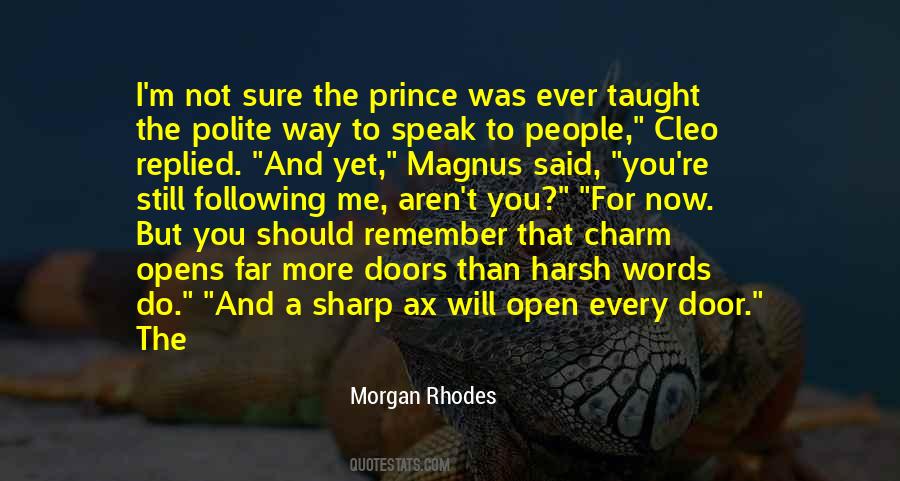 Morgan Rhodes Quotes #820090