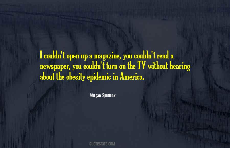 Morgan Spurlock Quotes #391662