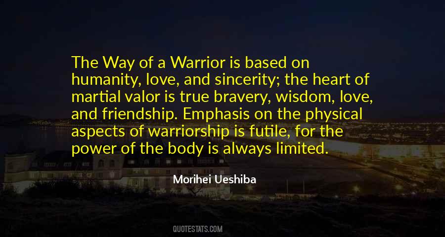 Morihei Ueshiba Quotes #1394914