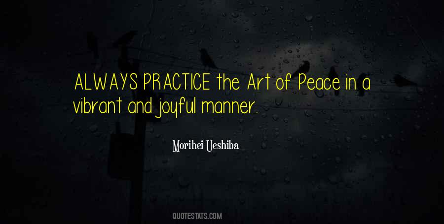 Morihei Ueshiba Quotes #751922